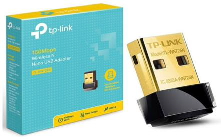Adaptador Nano Usb 150MBPS Tp Link WN725N 